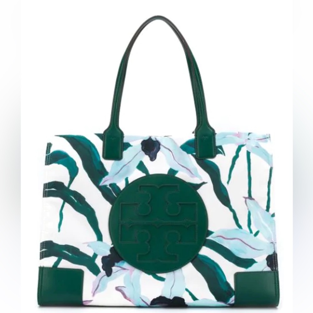 Tory Burch Ella Floral Desert Bloom Large Tote Bag
